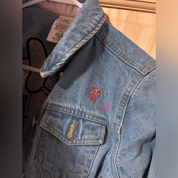 Disney Minnie Kids Jean Jacket - Picture 7 of 9
